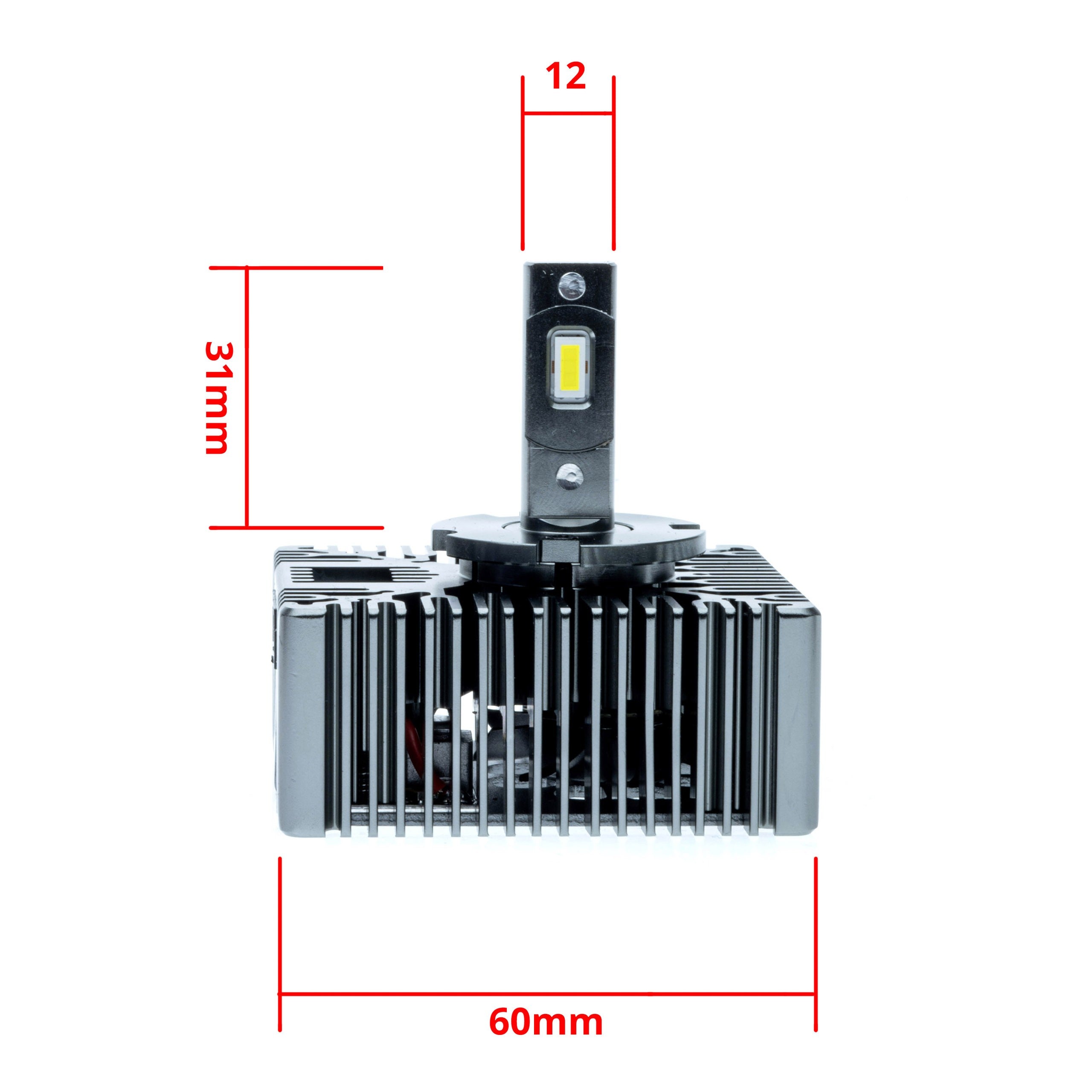 LED-konverteringssats – 6000K – 5 W – D5S