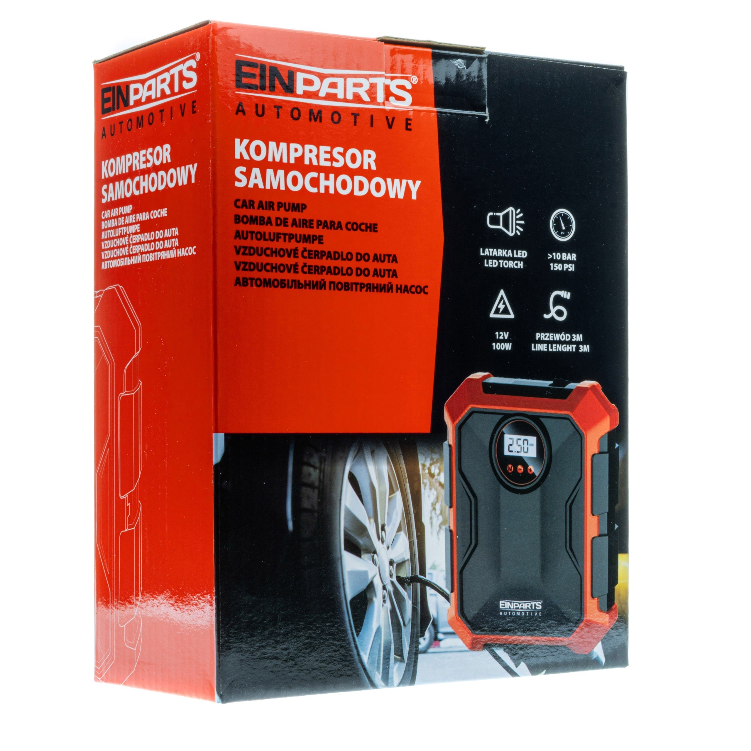 Luftkompressor – 12V – 10 W