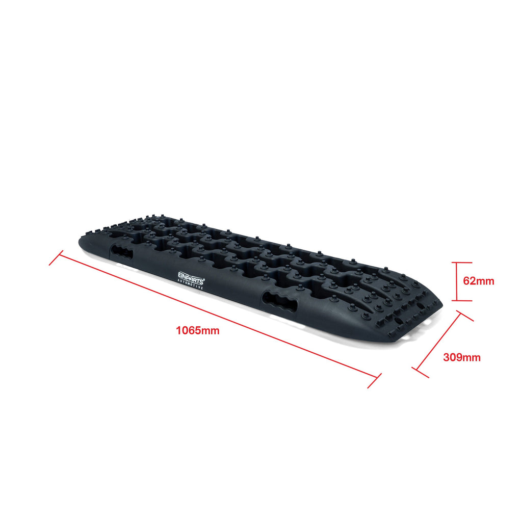 Antislirmattor – Svart – 106.5 x 31 x 6 cm – Nylon – 2-pack