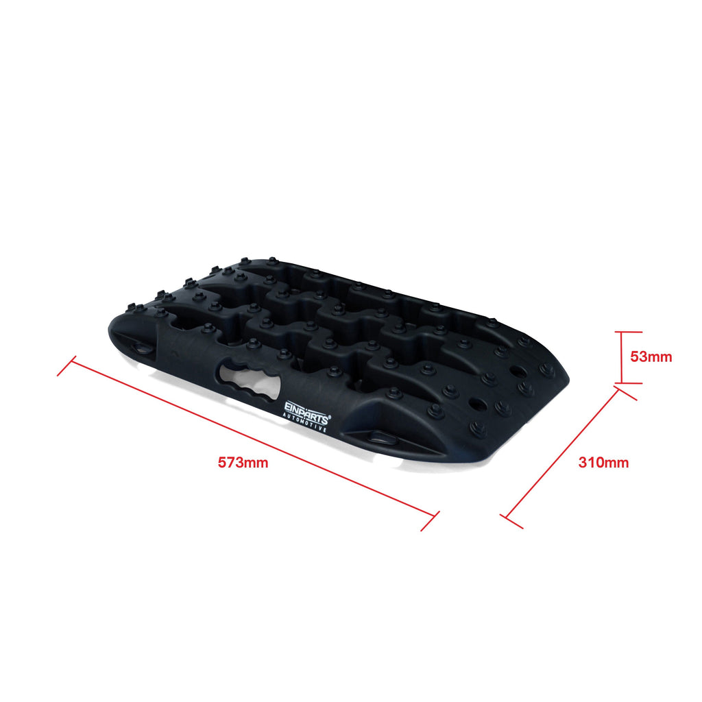 Antislirmattor – Svart – 57 x 31 x 5 cm – Nylon – 2-pack