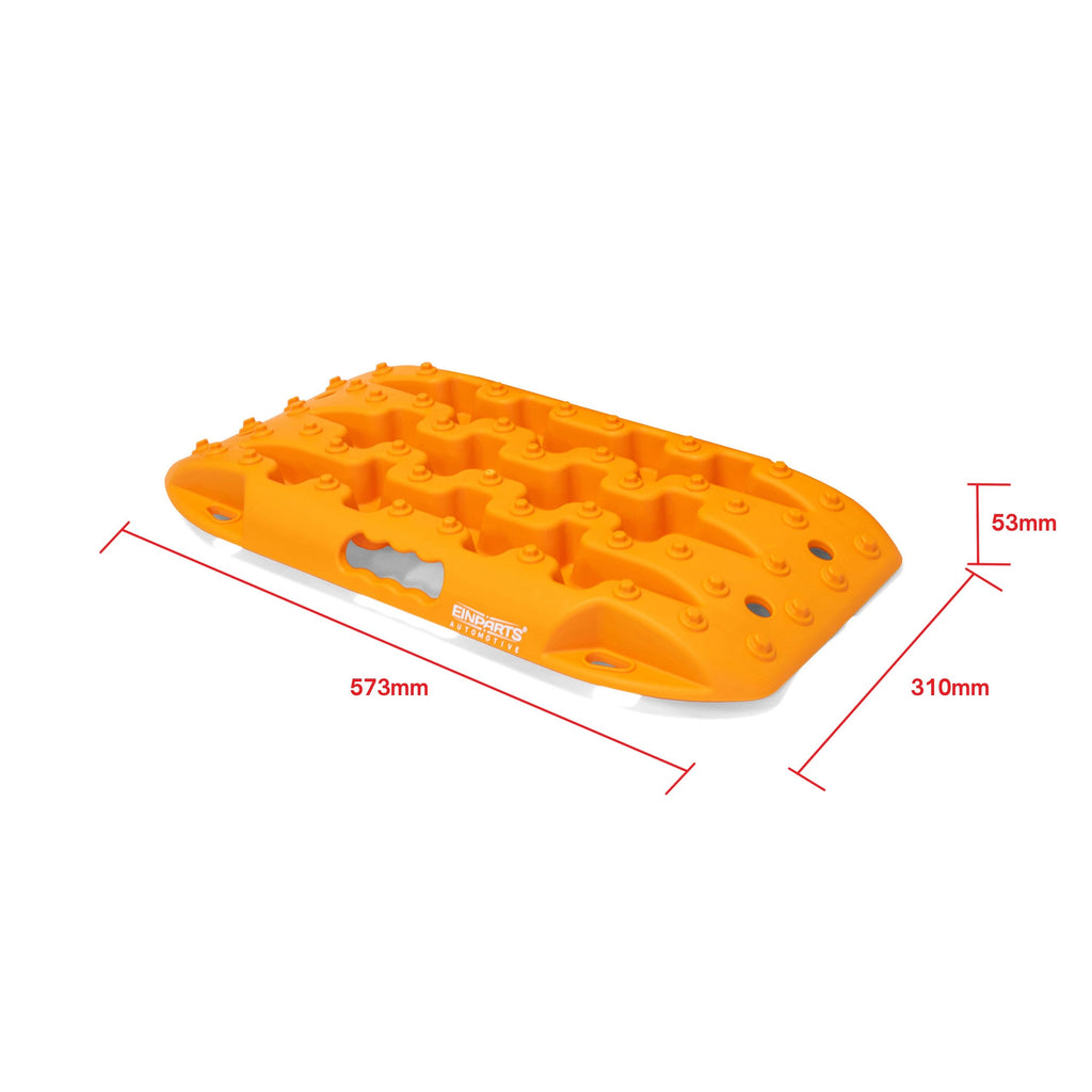 Antislirmattor – Orange – 57 x 31 x 5 cm – Nylon – 2-pack