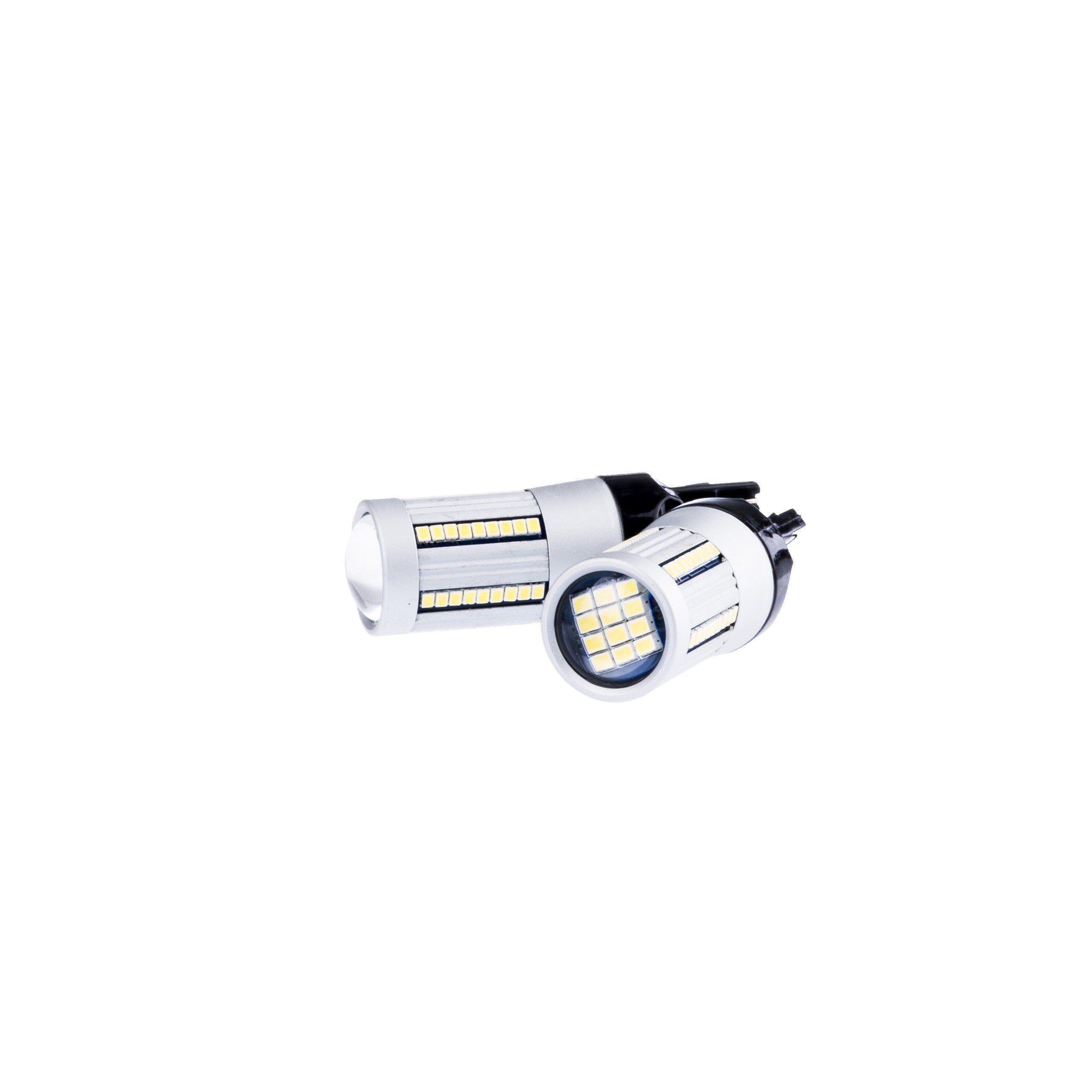 LED-lampa för bil – W2,1x9,5d1/5W – W3x16q – 6000K – 66 LED – SMD 2016 – 2-pack