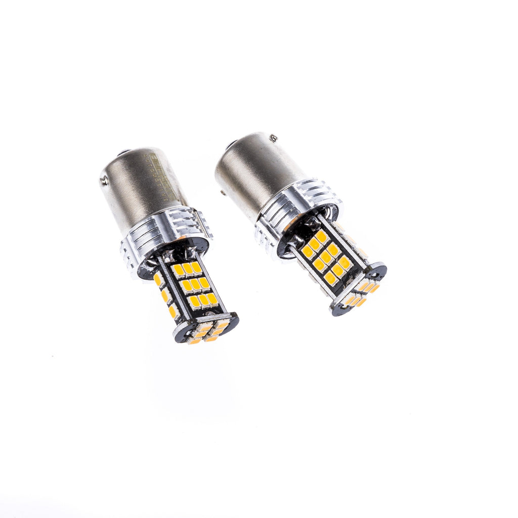 LED-lampa för bil – P21W – BA15S – 1700–1800K (Orange) – 30 LED – SMD 3020