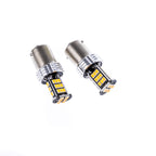 LED-lampa för bil – P21W – BA15S – 1700–1800K (Orange) – 30 LED – SMD 3020