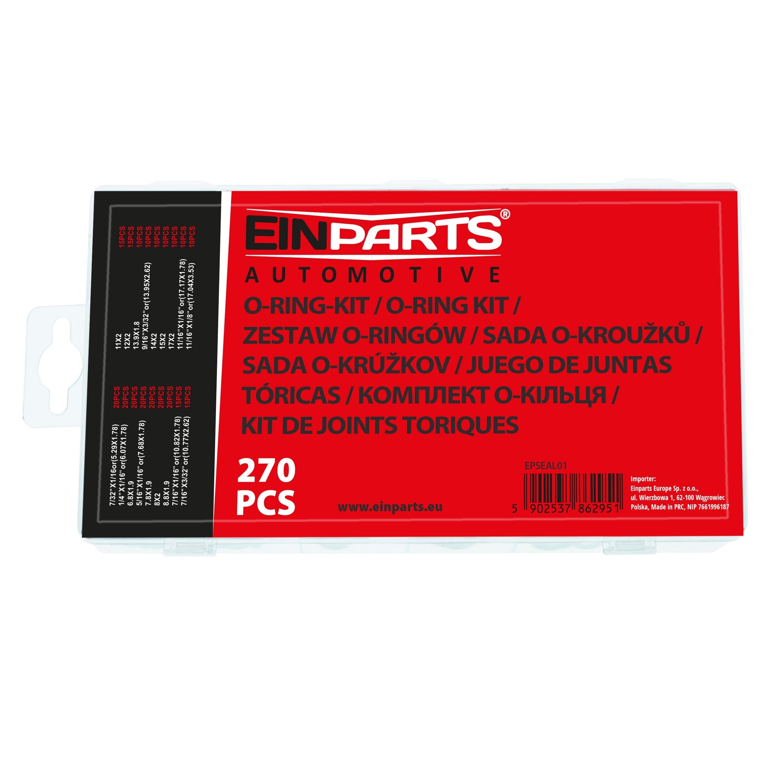 Bilverktyg – 270-pack