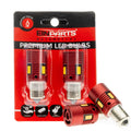 LED-lampa för bil – PY21W – BAU15S – 1700–1800K (Orange) – 4 LED – SMD 3570