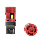 LED-lampa för bil – W21W/5W – W3X16D – 6000K – 4 LED – SMD 3570 – 50 mm – 2-pack