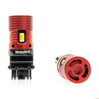 LED-lampa för bil – P27/7W – W2,5x16q – 1700–1800K (Orange) – 4 LED – SMD