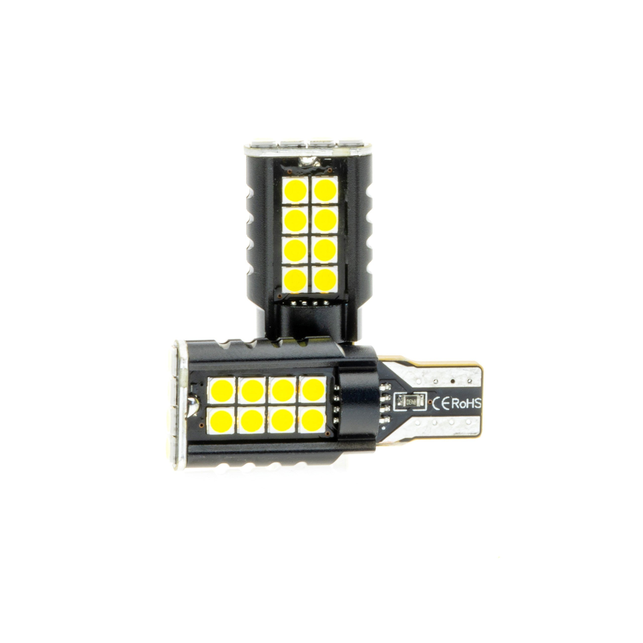 LED-lampa för bil – W16W – W2,1x9,5d – 6000K – 20 LED – SMD 3030 – 35 mm
