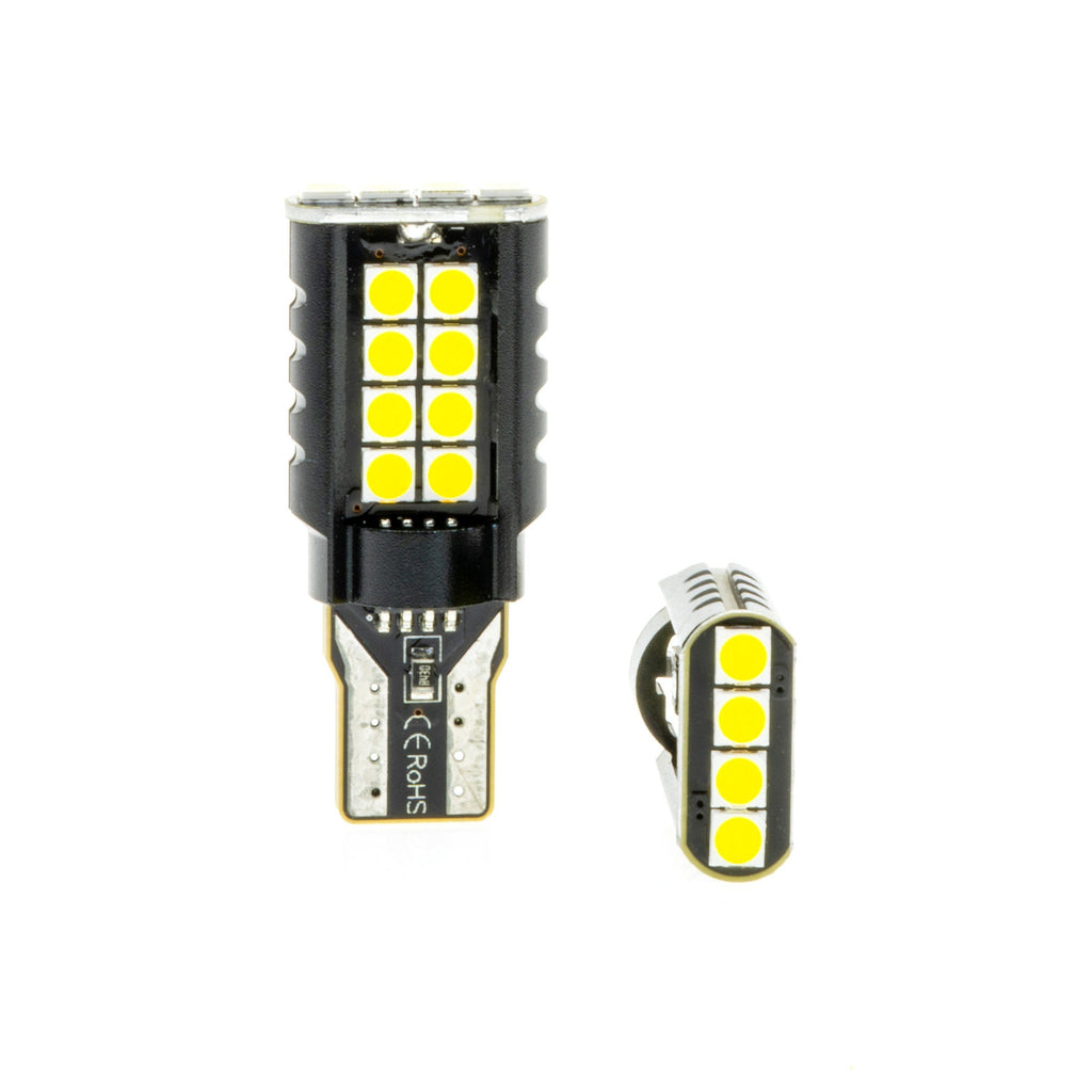 LED-lampa för bil – W16W – W2,1x9,5d – 6000K – 20 LED – SMD 3030 – 35 mm