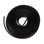 Gummilist för bil – Svart – 11 x 6 mm – 5 m – EPDM