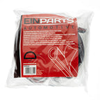 Gummilist för bil – Svart – 14 x 12 mm – 4 m – EPDM