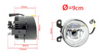 DRL- och dimljus – 6000K – 10 W – 9V - 32V