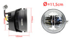DRL- och dimljus – 6000K – 10 W – 9V - 16V