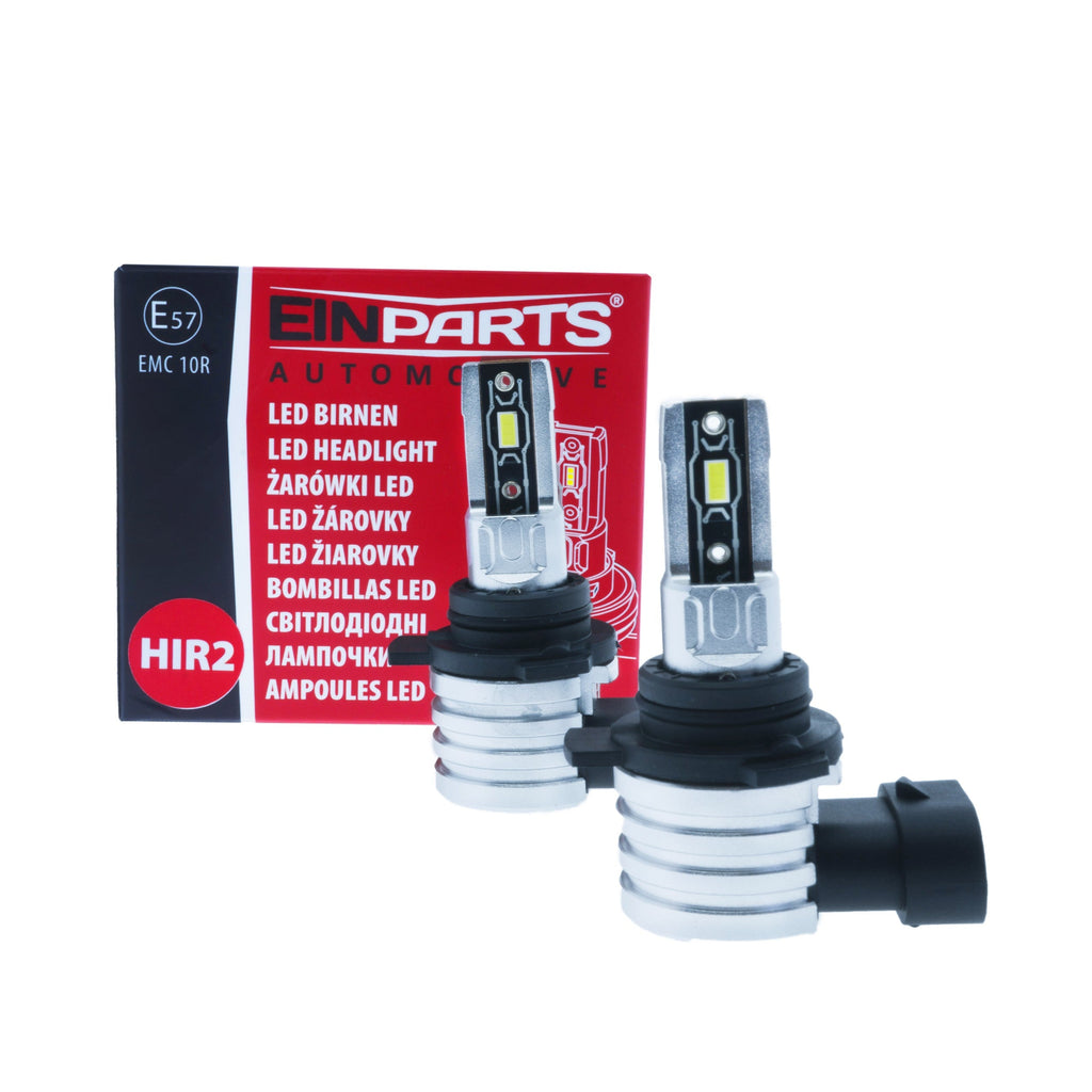 LED-konverteringssats – HIR2 – 6500K – 9V - 16V – Px22D – 2-pack