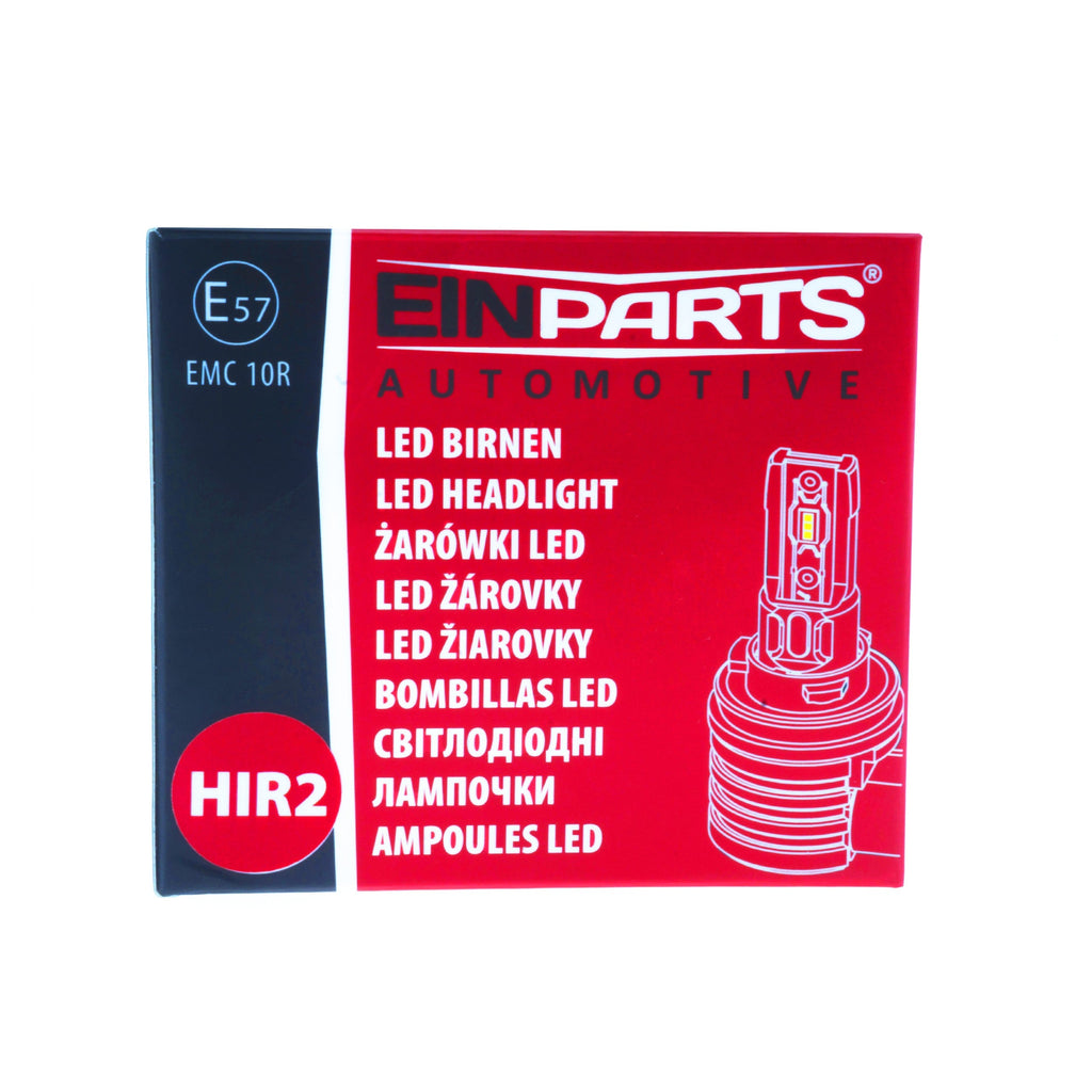 LED-konverteringssats – HIR2 – 6500K – 9V - 16V – Px22D – 2-pack