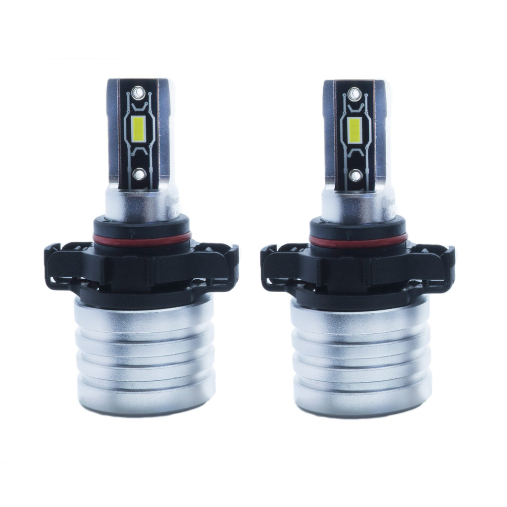 LED-konverteringssats – H16 – 6500K – 9V - 16V – PGJ19–3 – 2-pack