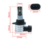 LED-konverteringssats – HIR2 – 6500K – 9V - 16V – Px22D – 2-pack