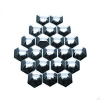 Hjulmutterskydd – Kromsilver – Plast – 20-pack
