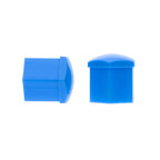 Hjulmutterskydd – Blå – Plast – 20-pack – 18 mm mm