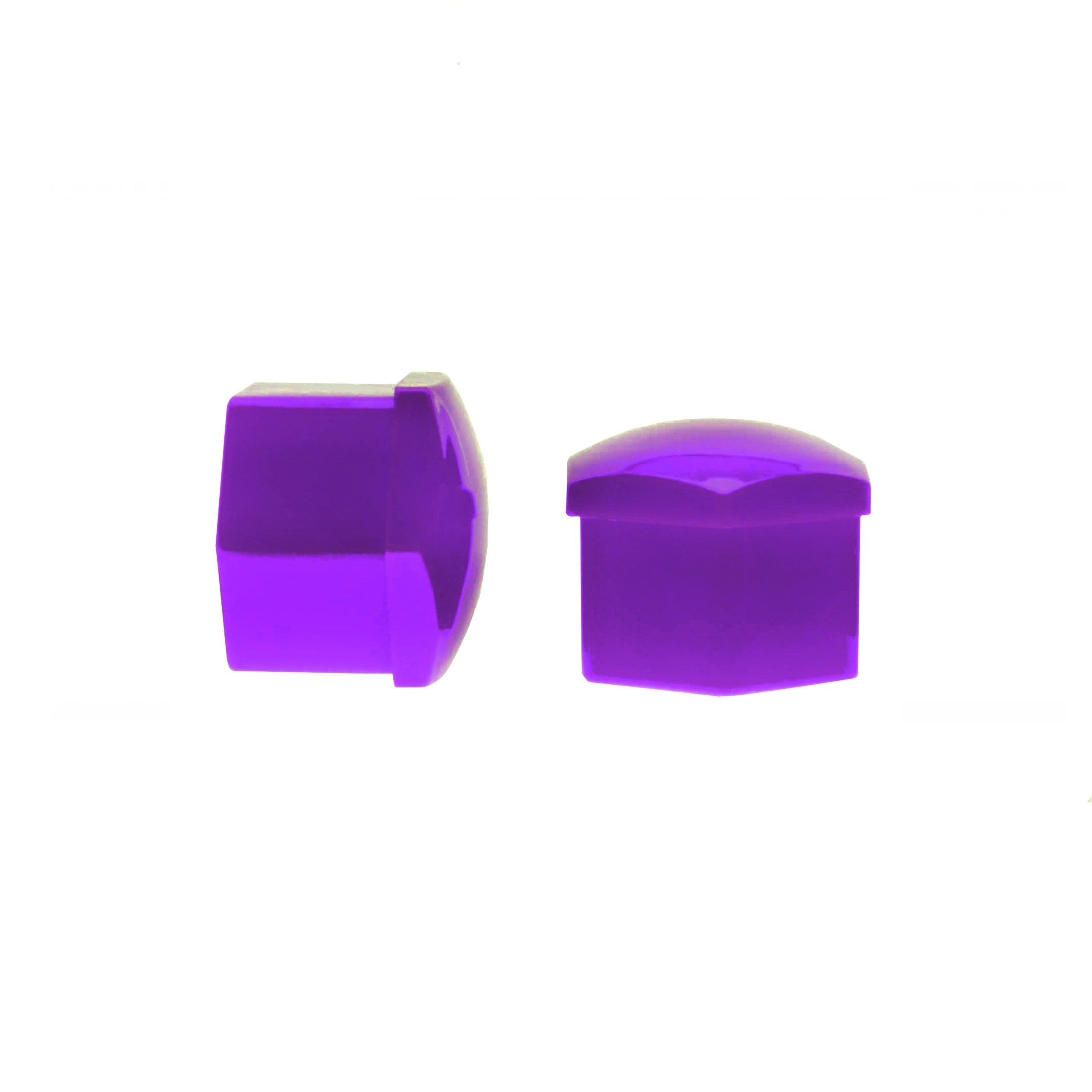 Hjulmutterskydd – Lila – Plast – 20-pack – 18 mm mm