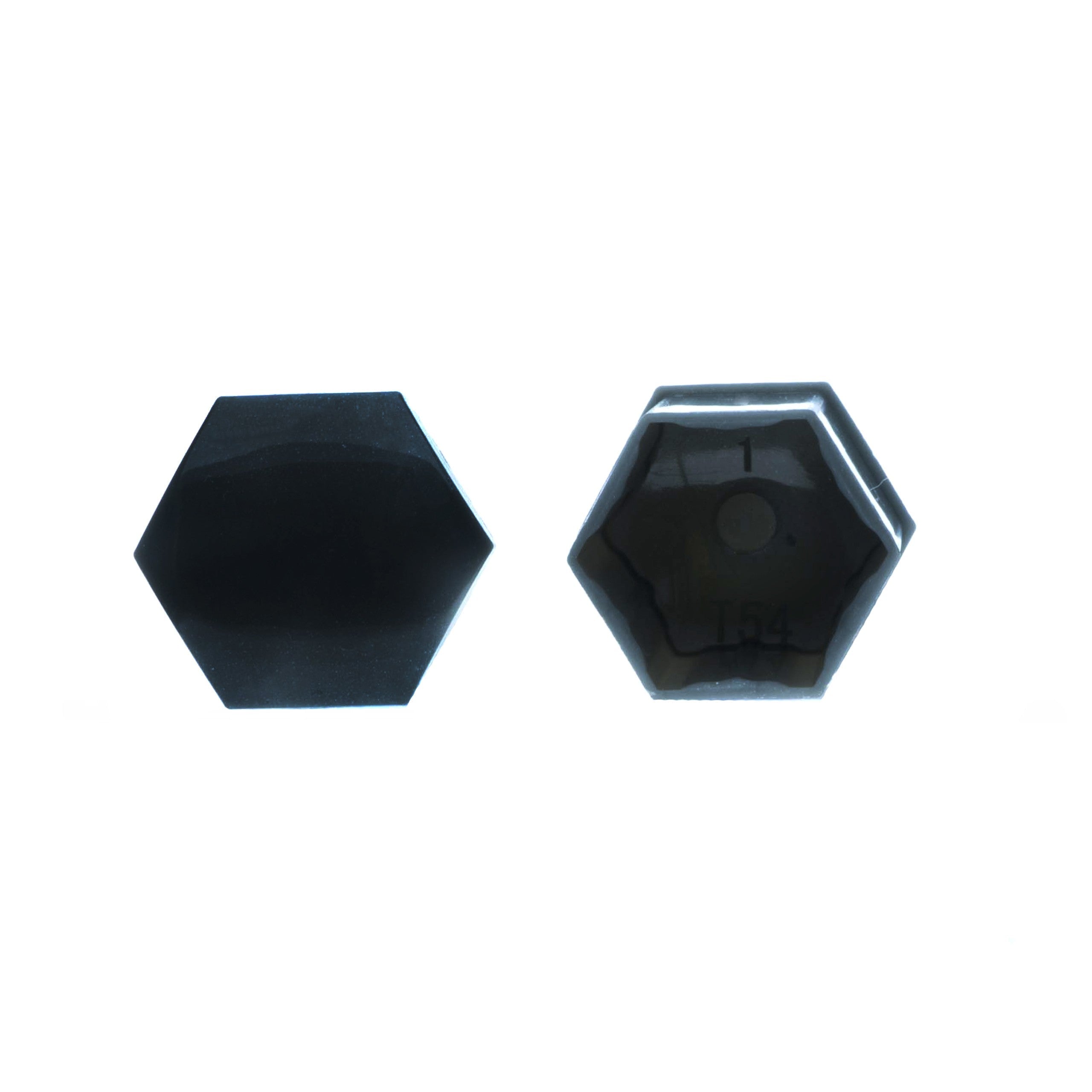 Hjulmutterskydd – Svart – Plast – 20-pack
