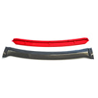 Frontsplitter – Röd inserts – ABS