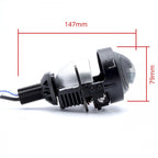 LED-projektorlins för strålkastare Alfa Romeo 146/147 m.fl. – 2,5" mm