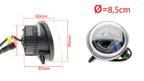 DRL- och dimljus – 6000K – 10 W – 9V - 16V