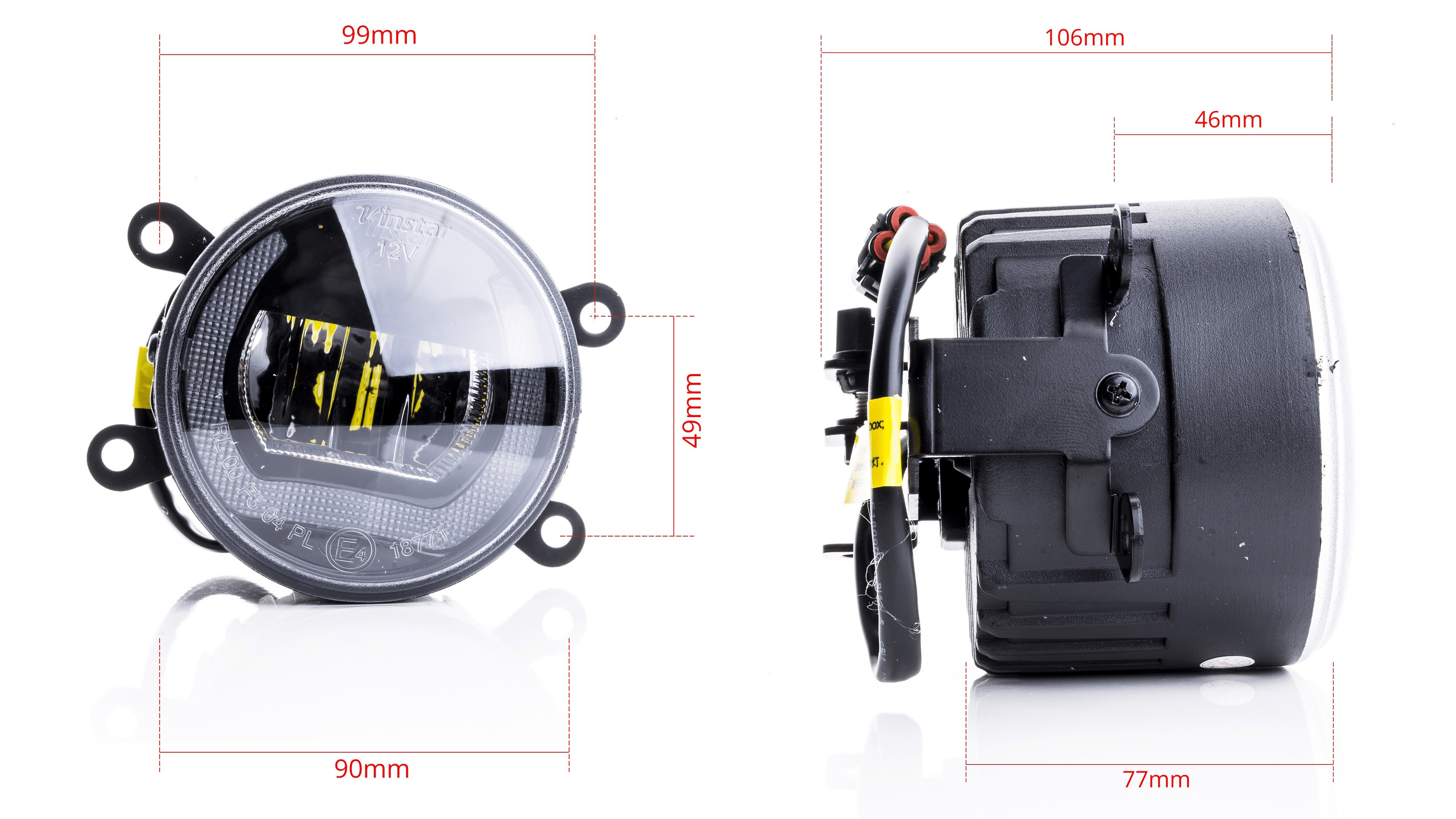 DRL- och dimljus Mercedes-Benz Citan W415/Mitsubishi Asx m.fl.