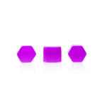 Hjulmutterskydd – Lila – Silikon – 20-pack – 17 mm