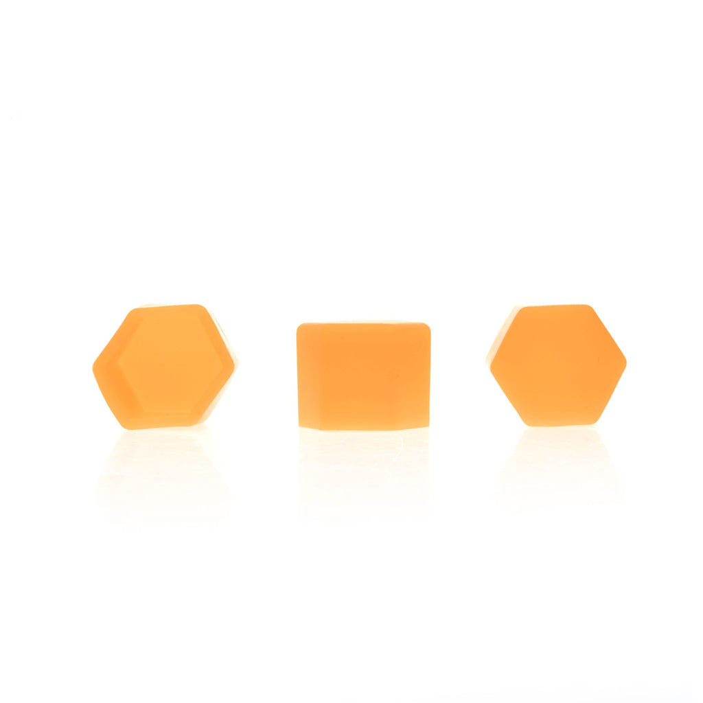 Hjulmutterskydd – Orange – Silikon – 20-pack – 19 mm