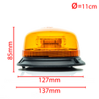 LED-varningsljus – 1700–1800K (Orange) – 19W – 12V, 24V