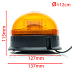 LED-varningsljus – 1700–1800K (Orange) – 19W – 12V, 24V