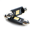 LED-lampa för bil – C5W/ C10W – SV8.5–8 – 5000K – 6 LED – SMD 2016 – 2-pack