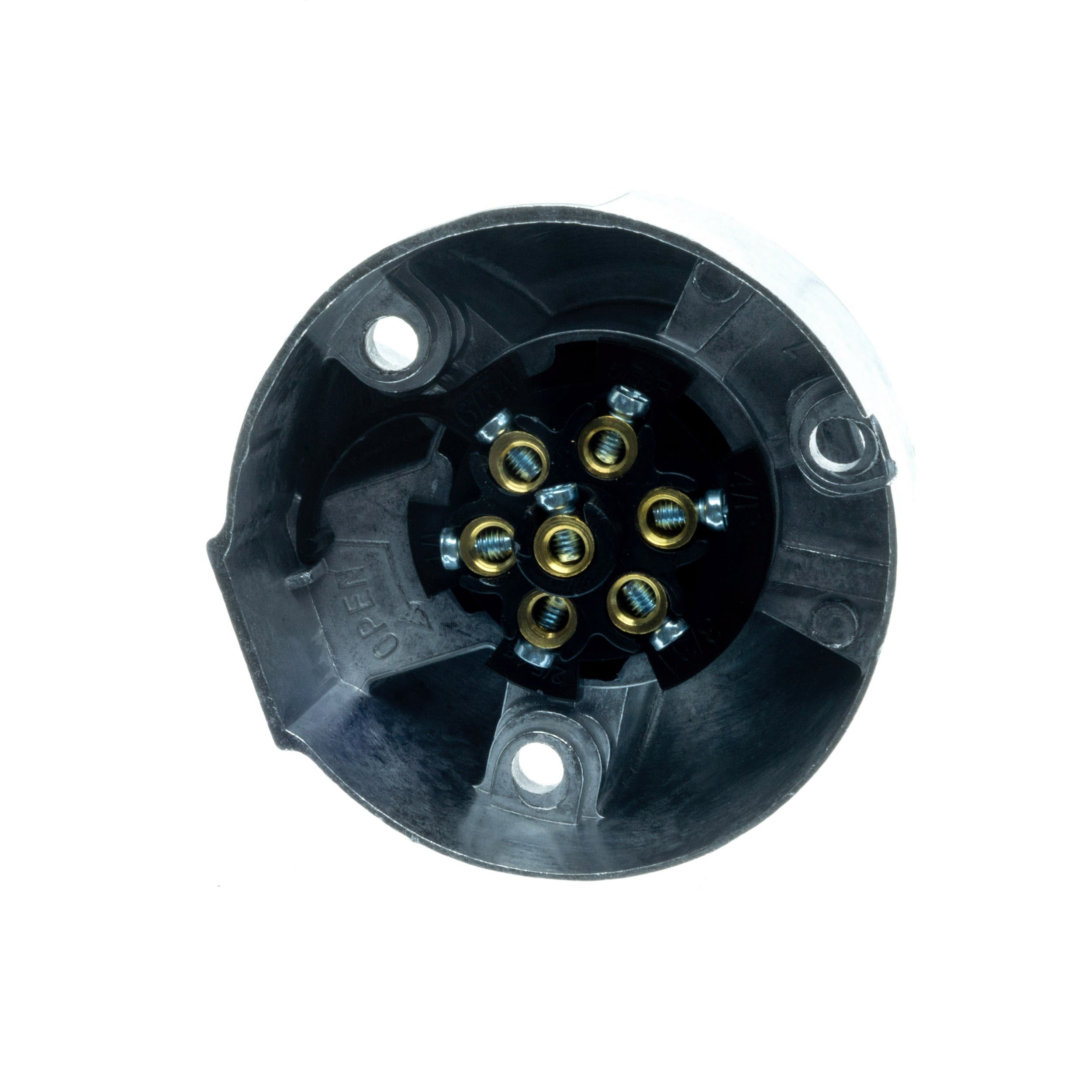 Släpvagnskontakt – 16A – Aluminium