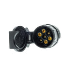 Släpvagnskontakt – Svart – 9V battery – 5,3 x 19,5 x 4 cm – Plast