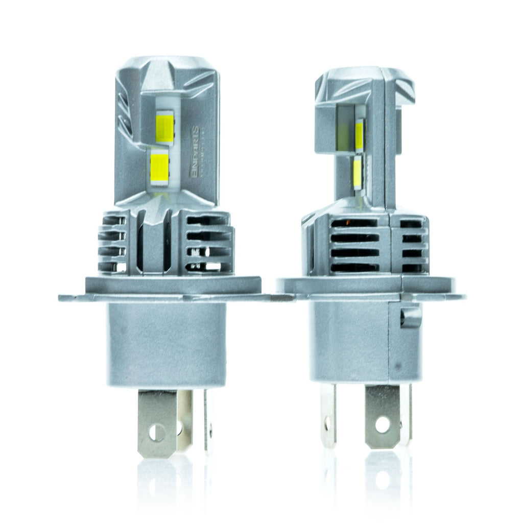 LED-konverteringssats – H4 – 6000K – 9V - 16V – P43t – 2-pack