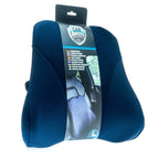 Bilkudde och nackstöd – Grå – 44 × 43 × 13 cm – Knitwear, Memory foam, Nät