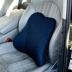 Bilkudde och nackstöd – Grå – 44 × 43 × 13 cm – Knitwear, Memory foam, Nät
