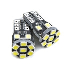 LED-lampa för bil – W5W – W2,1x9,5d – 6000K – 13 LED – SMD 2835 – 2-pack