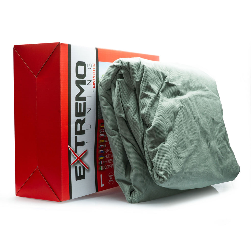 Bilöverdrag – Grå – Ventilerande nonwoven-material 80 g/m²