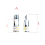 LED-lampa för bil – W5W – W2,1x9,5d – 6000K – 38 LED – SMD 3014 – 2-pack