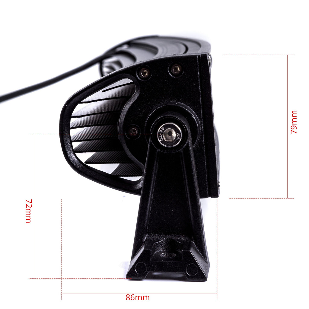 LED-arbetslampa – 240 W – 6000K – 80 LED – 32400 LM – 1050 mm – 86 × 79 mm