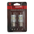 LED-lampa för bil – P21W – BA15S – 6000K – 13 LED – SMD 5630 – 2-pack