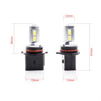 LED-lampa för bil – P13W – PG18.5D-3 – 6000K – 8 LED – SMD 5630 – 2-pack