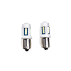 LED-lampa för bil – P21W – BA15S – 6000K – 15 LED – SMD 3030 – 2-pack