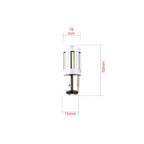 LED-lampa för bil – P21/5W – BAY15d – 6000K – 66 LED – SMD 2016 – 2-pack