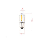 LED-lampa för bil – PY21W – BAU15S – 1700–1800K (Orange) – 66 LED – SMD 2016