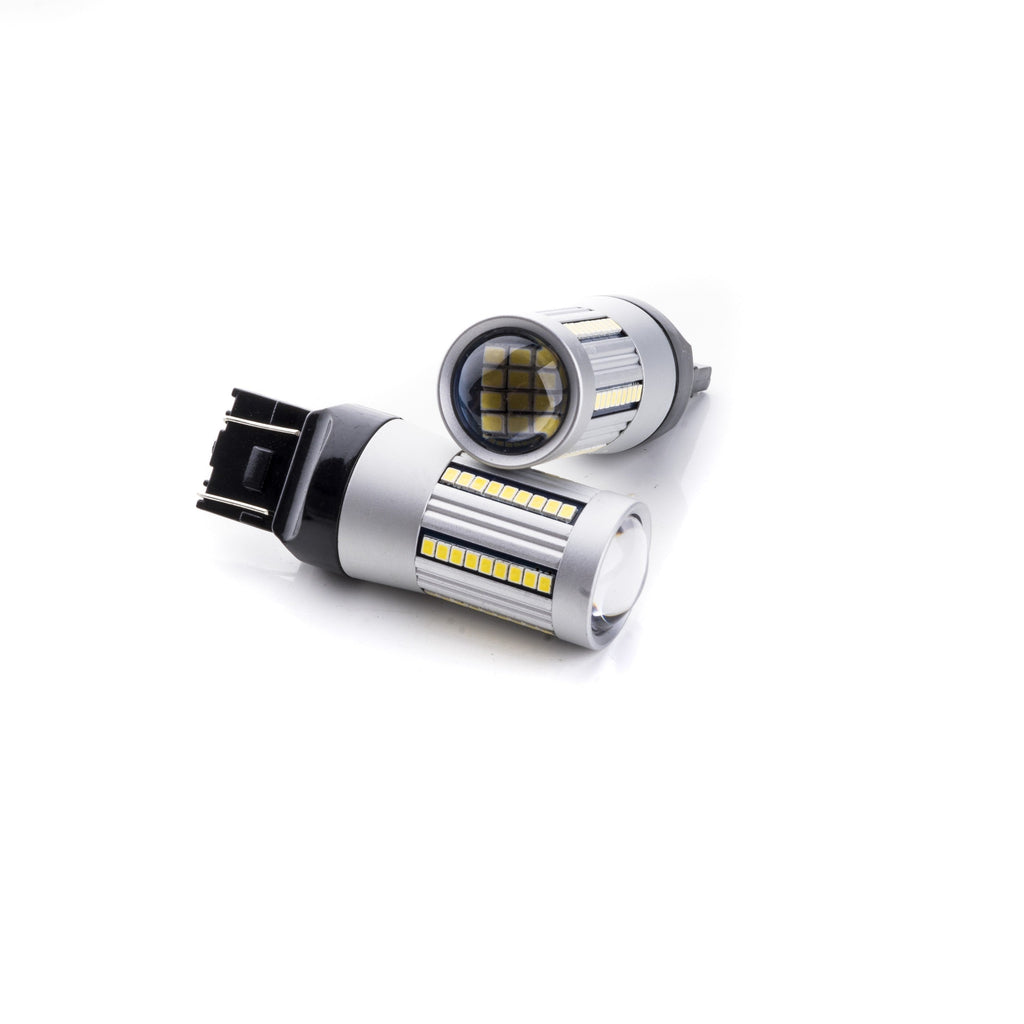 LED-lampa för bil – W2,1x9,5d1/5W – W3x16q – 6000K – 66 LED – SMD 2016 – 2-pack